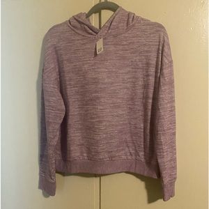 New GAP lavender super soft hoodie size medium